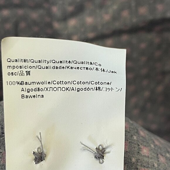 Hugo Boss Mens Slim Fit Purple Patterned Cotton Button-Up Shirt Size 41/16 - Picture 5 of 14